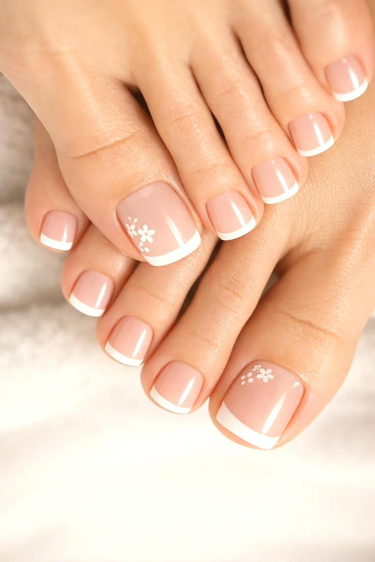 Pedikyr Fräscha och fina fötter